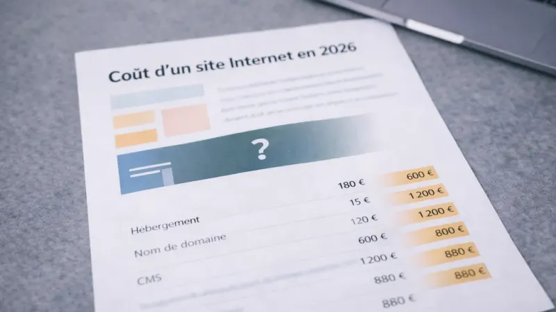Combien coûte vraiment la création d’un site internet pour un psychologue en 2026 ?