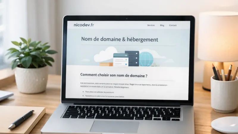 Choisir son nom de domaine et son hébergeur